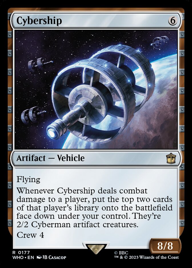 Cybership 177/331 (Universes Beyond: Doctor Who)  | Good Games Modbury