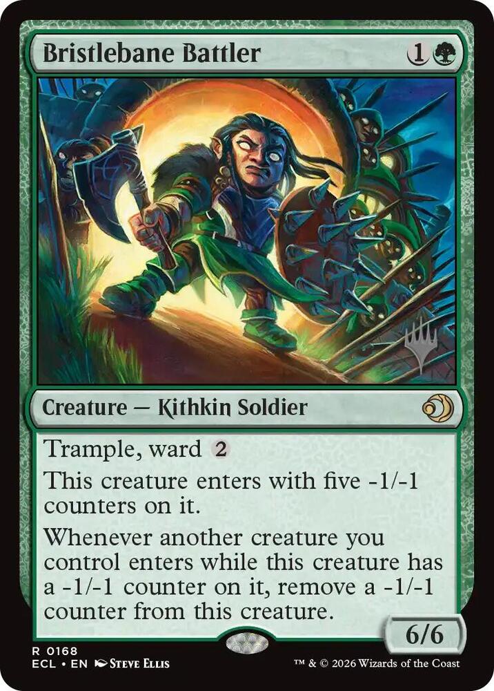 Bristlebane Battler 168p/87 (Promo Pack: Lorwyn Eclipsed)  - Foil | Good Games Modbury