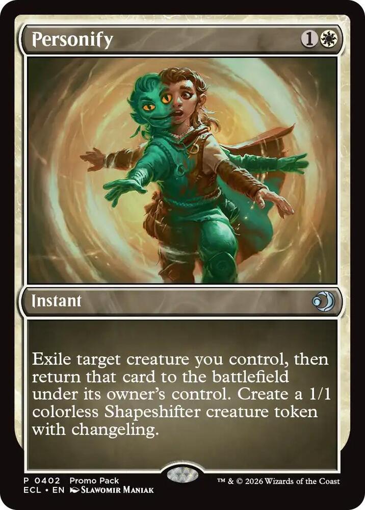 Personify 402/408 (Promo Pack: Lorwyn Eclipsed)  - Foil | Good Games Modbury