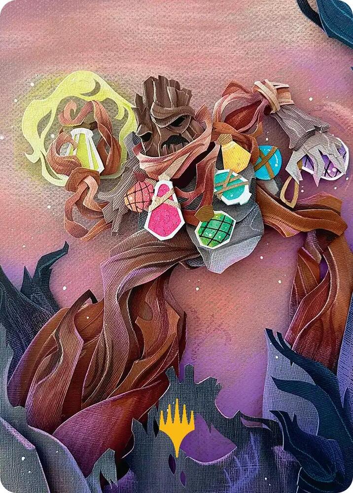 Painters Servant Art Card Gold Stamped Planeswalker Symbol 53 (Art Series: Lorwyn Eclipsed)  | Good Games Modbury
