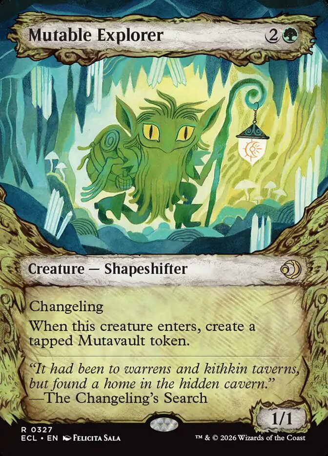 Mutable Explorer  327/273 (Lorwyn Eclipsed)  - Showcase Foil | Good Games Modbury