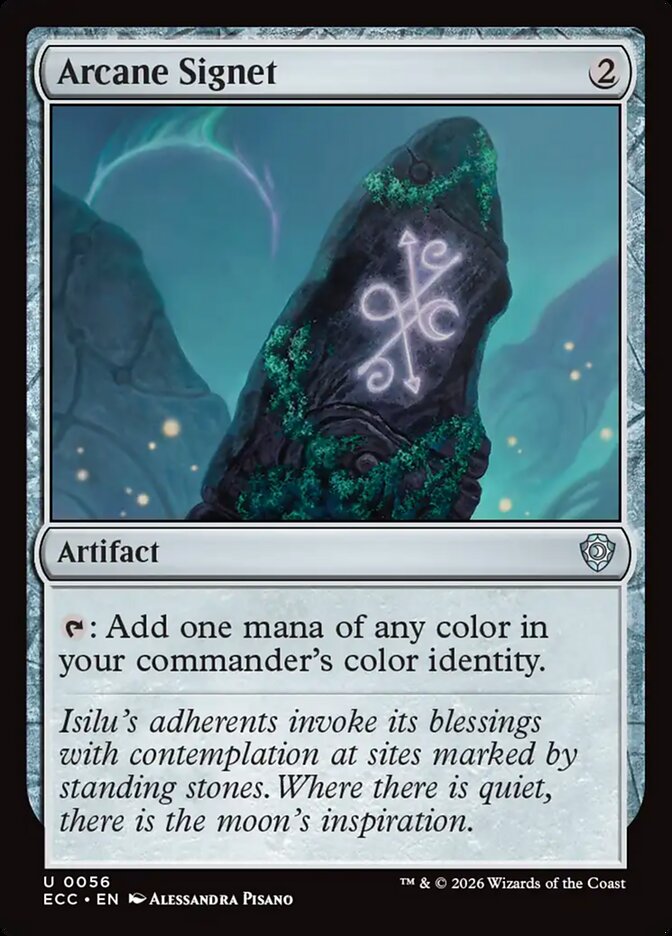 Arcane Signet 56/176 (Commander: Lorwyn Eclipsed)  | Good Games Modbury