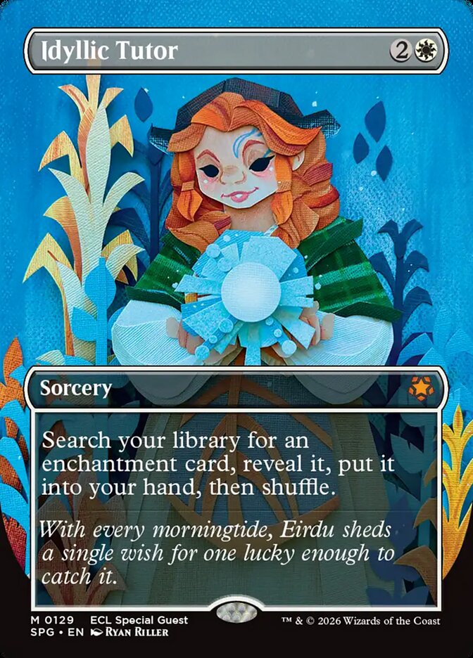 Idyllic Tutor 129/0 (Special Guests)  - Borderless | Good Games Modbury