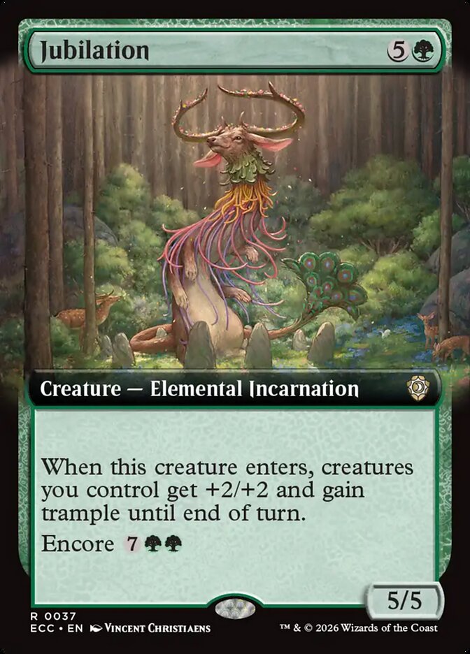 Jubilation  37/176 (Commander: Lorwyn Eclipsed)  - Extended Art | Good Games Modbury