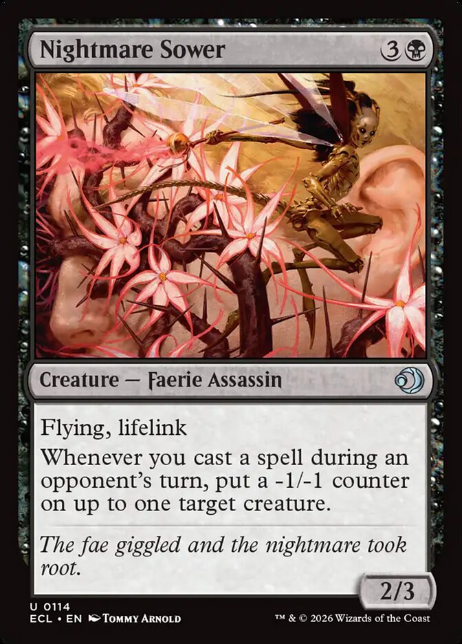 Nightmare Sower 114/273 (Lorwyn Eclipsed)  - Foil | Good Games Modbury