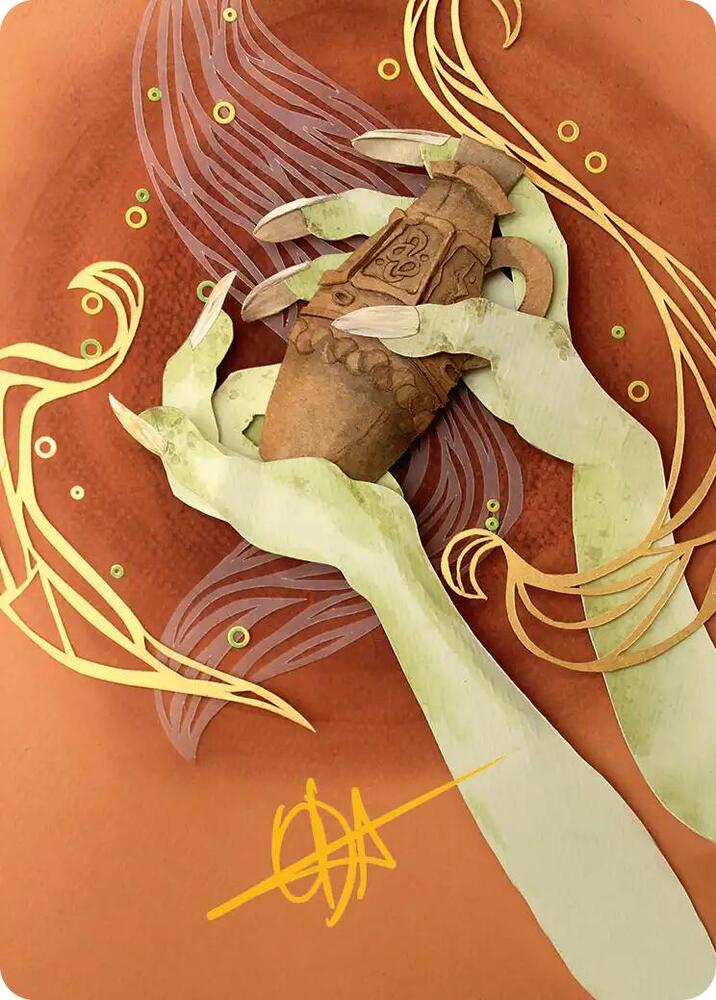 Thousand Year Elixir Art Card Gold Stamped Signature 54 (Art Series: Lorwyn Eclipsed)  | Good Games Modbury