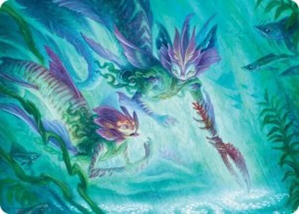 Silvergill Mentor Art Card 10 (Art Series: Lorwyn Eclipsed)  | Good Games Modbury