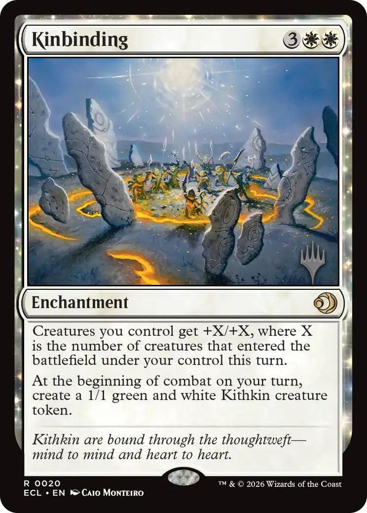 Kinbinding 20p/87 (Promo Pack: Lorwyn Eclipsed)  - Foil | Good Games Modbury