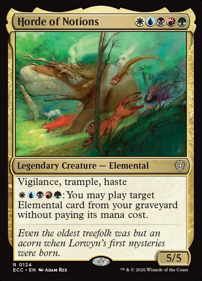 Horde of Notions 124/176 (Commander: Lorwyn Eclipsed)  | Good Games Modbury