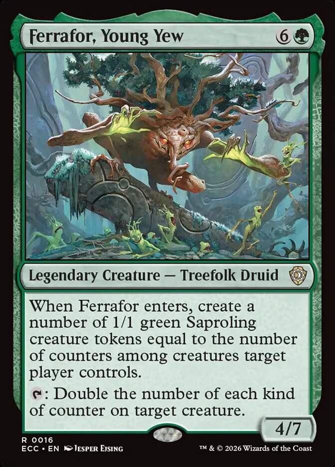 Ferrafor, Young Yew 16 (Commander: Lorwyn Eclipsed)  | Good Games Modbury