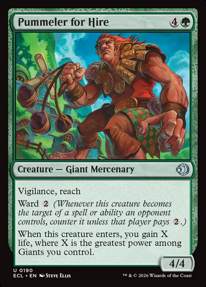 Pummeler for Hire 190/273 (Lorwyn Eclipsed)  - Foil | Good Games Modbury