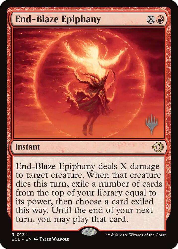 End-Blaze Epiphany 134p/87 (Promo Pack: Lorwyn Eclipsed)  - Foil | Good Games Modbury