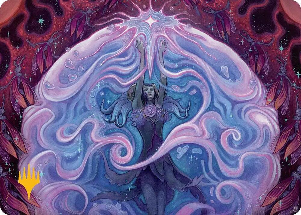 Glen Elendras Answer Art Card Gold Stamped Planeswalker Symbol 7 (Art Series: Lorwyn Eclipsed)  | Good Games Modbury