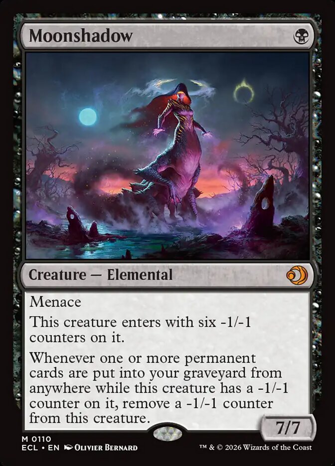 Moonshadow 110 (Lorwyn Eclipsed)  - Foil | Good Games Modbury