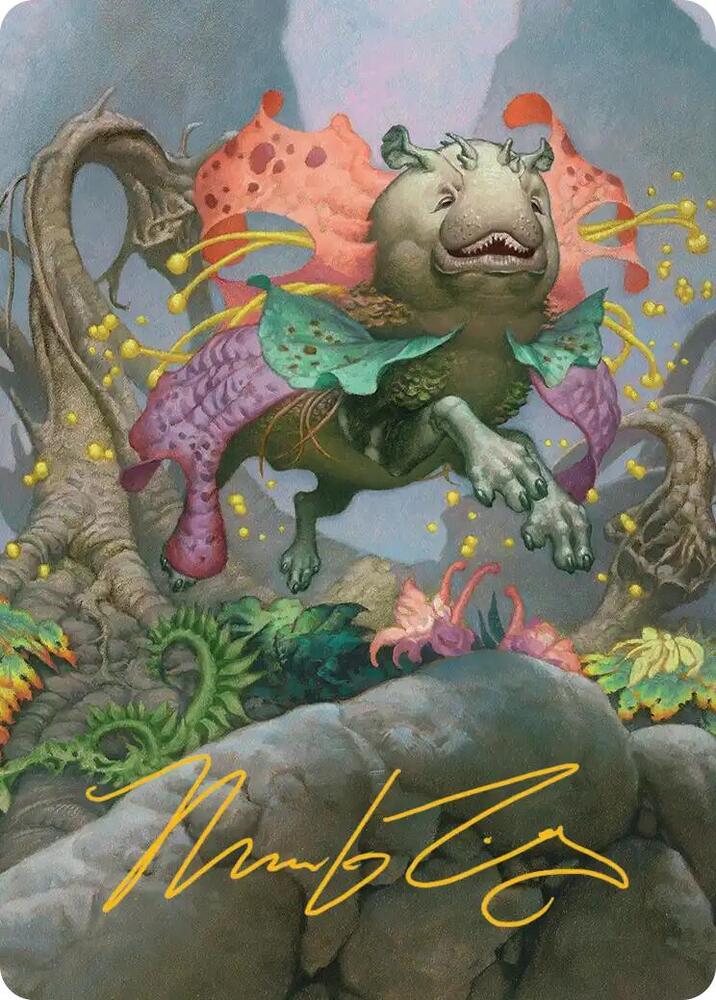 Vibrance Art Card Gold Stamped Signature 36 (Art Series: Lorwyn Eclipsed)  | Good Games Modbury