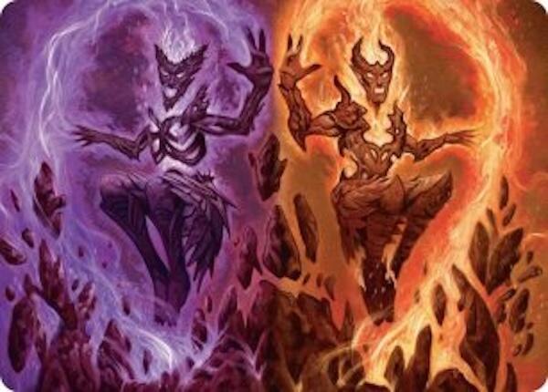 Fire Covenant Art Card 52 (Art Series: Lorwyn Eclipsed)  | Good Games Modbury