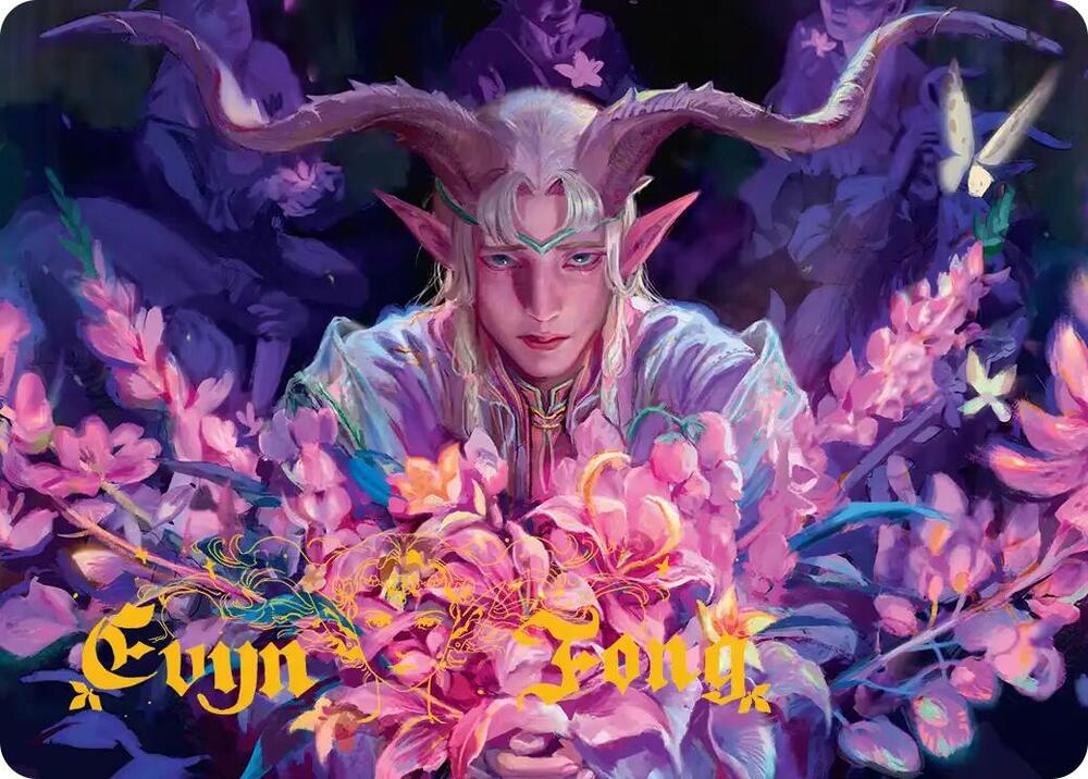 Dawnhand Eulogist Art Card Gold Stamped Signature 14 (Art Series: Lorwyn Eclipsed)  | Good Games Modbury