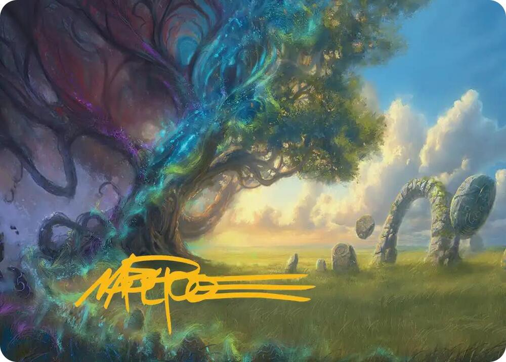 Morningtides Light Art Card Gold Stamped Signature 2 (Art Series: Lorwyn Eclipsed)  | Good Games Modbury