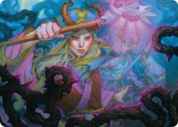 Stoic Grove Guide Art Card 25 (Art Series: Lorwyn Eclipsed)  | Good Games Modbury