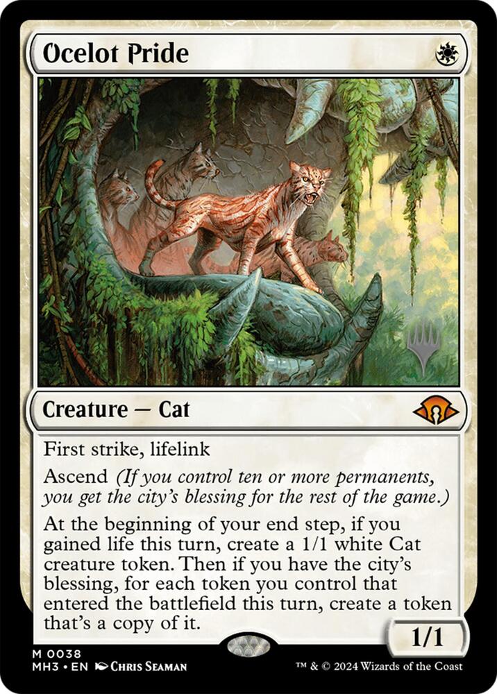 Ocelot Pride 38p/90 (Promo Pack: Lorwyn Eclipsed)  | Good Games Modbury