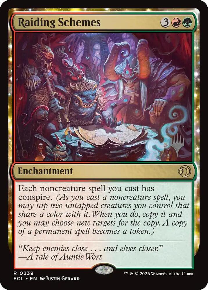 Raiding Schemes 239 (Promo Pack: Lorwyn Eclipsed)  - Foil | Good Games Modbury