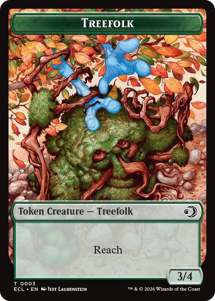 Treefolk Goblin Double Sided Token 3 // 6 (Lorwyn Eclipsed)  | Good Games Modbury