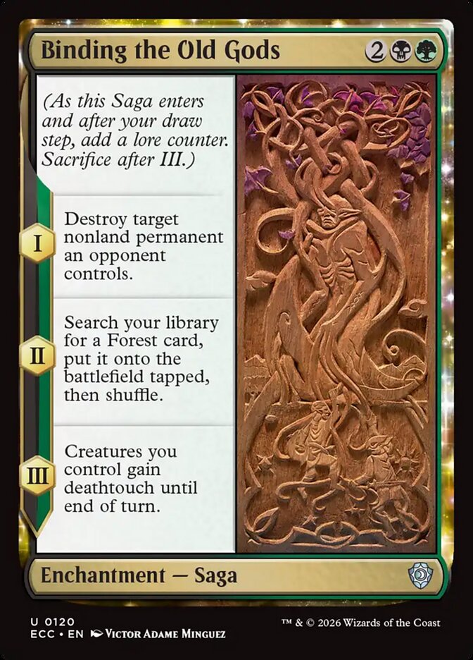 Binding the Old Gods 120 (Commander: Lorwyn Eclipsed)  | Good Games Modbury
