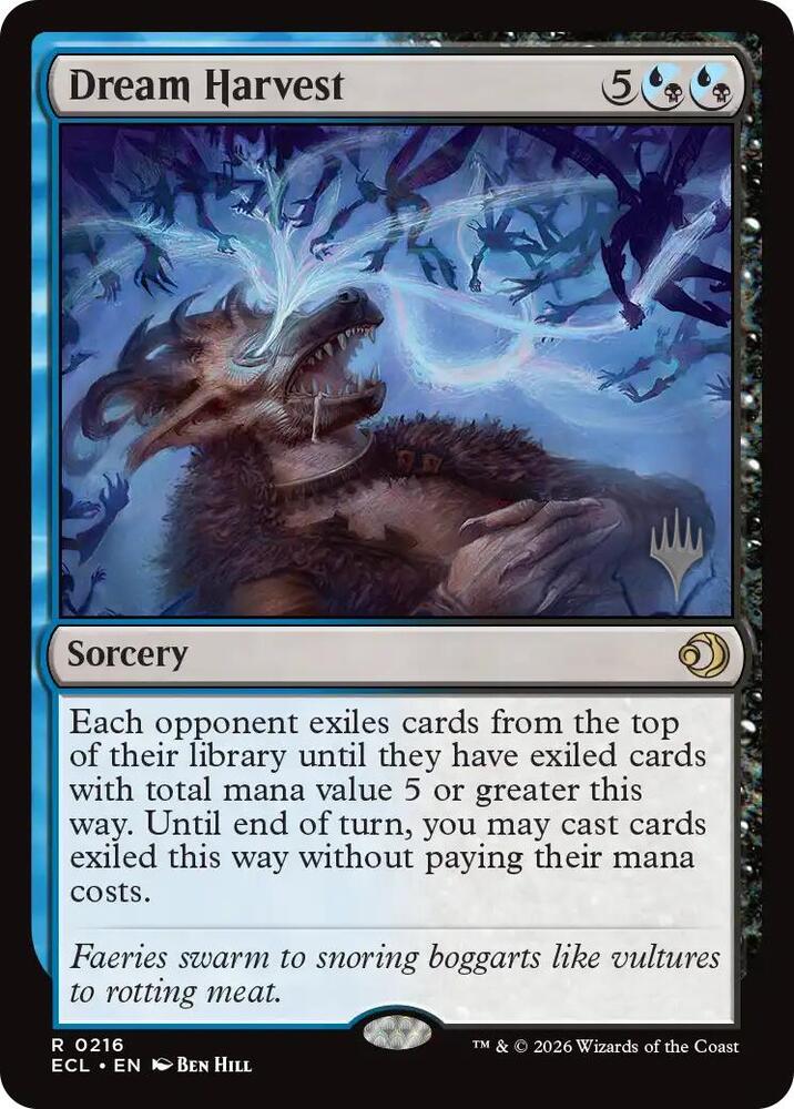 Dream Harvest 216p/87 (Promo Pack: Lorwyn Eclipsed)  - Foil | Good Games Modbury