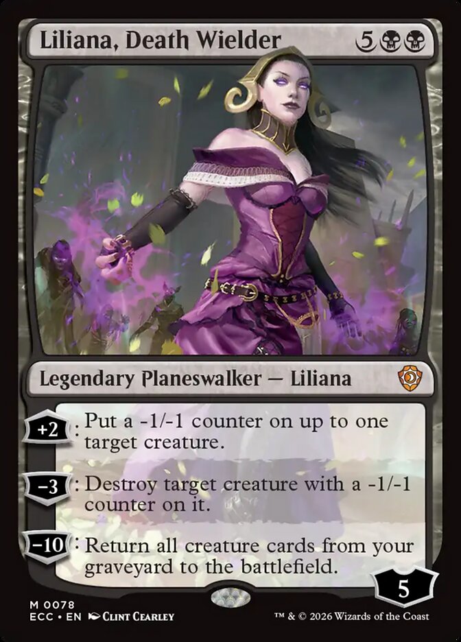 Liliana, Death Wielder 78/176 (Commander: Lorwyn Eclipsed)  | Good Games Modbury
