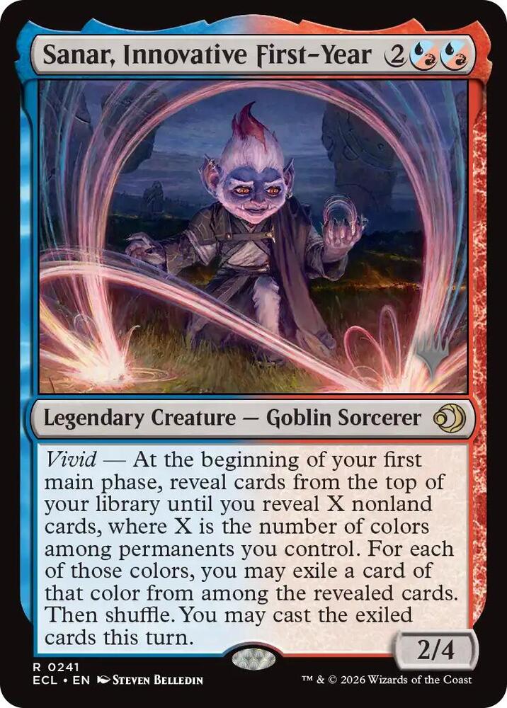 Sanar Innovative First Year 241p/87 (Promo Pack: Lorwyn Eclipsed)  - Foil | Good Games Modbury