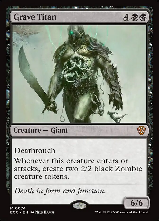 Grave Titan 74/176 (Commander: Lorwyn Eclipsed)  | Good Games Modbury