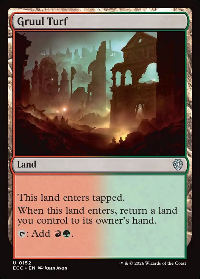 Gruul Turf 152 (Commander: Lorwyn Eclipsed)  | Good Games Modbury