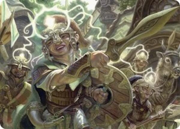 Thoughtweft Lieutenant Art Card 26 (Art Series: Lorwyn Eclipsed)  | Good Games Modbury