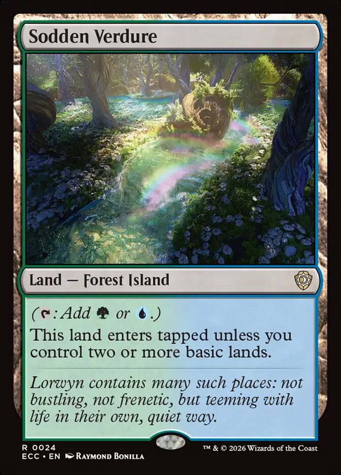 Sodden Verdure 24 (Commander: Lorwyn Eclipsed)  | Good Games Modbury