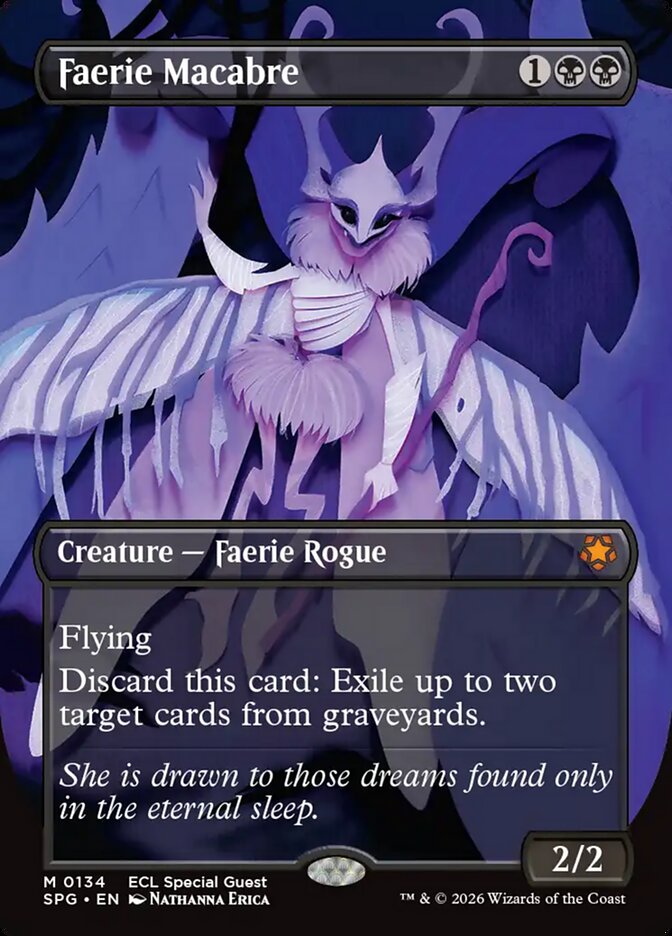 Faerie Macabre 134 (Special Guests)  - Borderless Foil | Good Games Modbury
