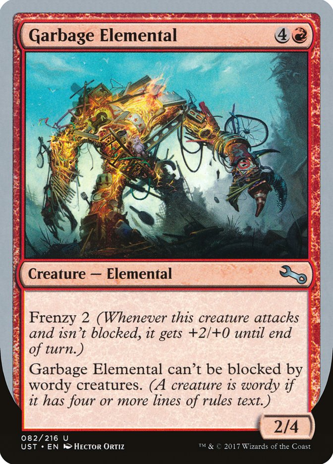 Garbage Elemental 82/216 (Unstable)  | Good Games Modbury