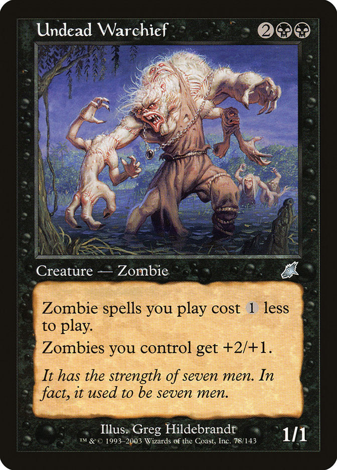 Undead Warchief 78/143 (Scourge)  | Good Games Modbury