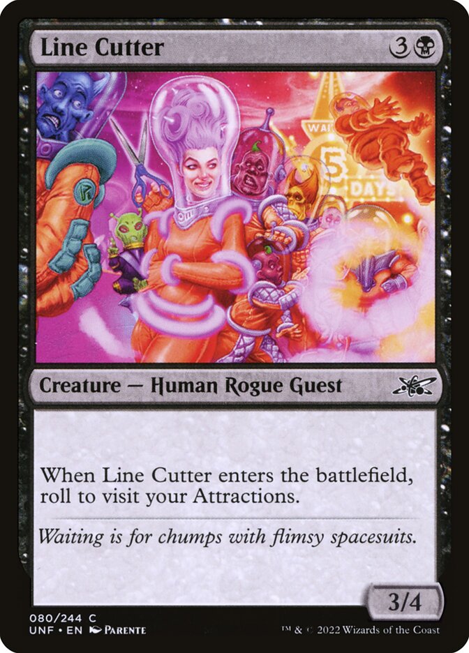 Line Cutter 80/244 (Unfinity)  - Foil | Good Games Modbury