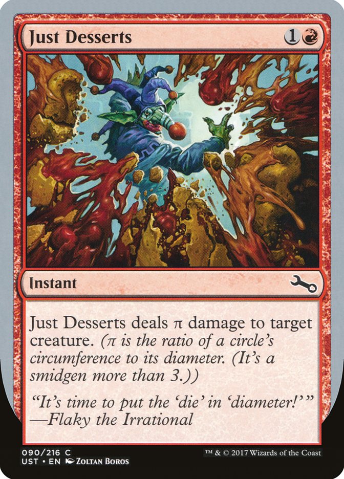 Just Desserts 90/216 (Unstable)  - Foil | Good Games Modbury
