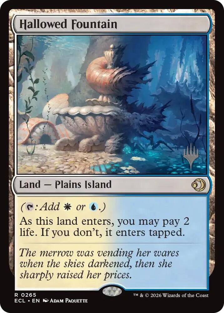 Hallowed Fountain 265 (Promo Pack: Lorwyn Eclipsed)  | Good Games Modbury