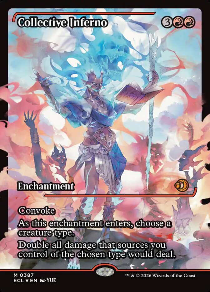 Collective Inferno 387/273 (Lorwyn Eclipsed)  - Showcase Foil | Good Games Modbury