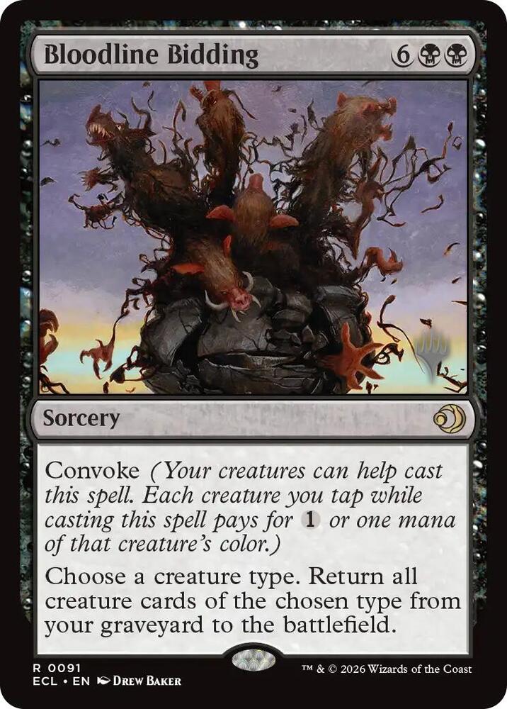 Bloodline Bidding 91p/87 (Promo Pack: Lorwyn Eclipsed)  - Foil | Good Games Modbury