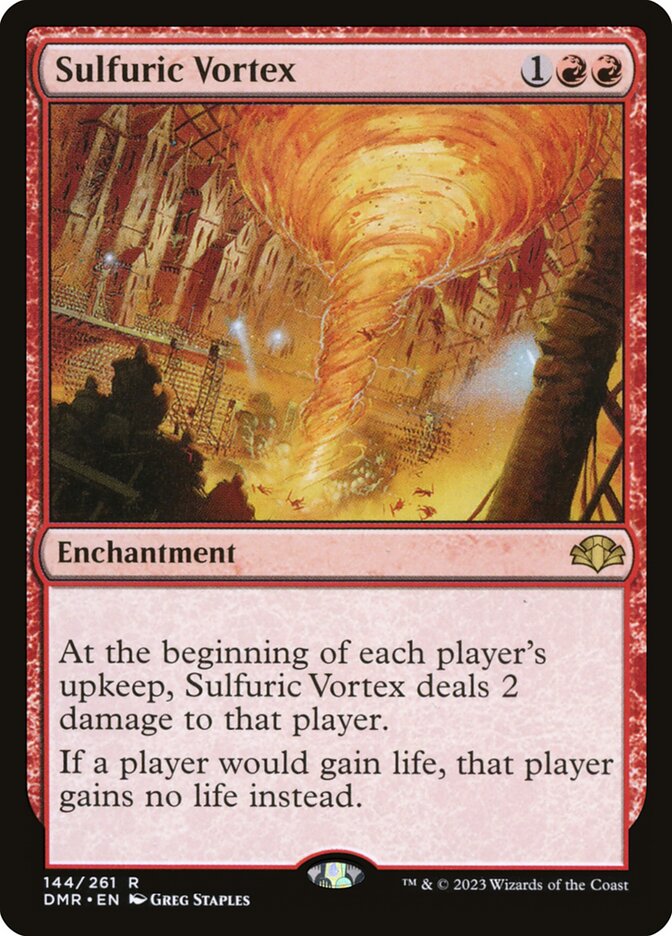 Sulfuric Vortex 144 (Dominaria Remastered)  | Good Games Modbury