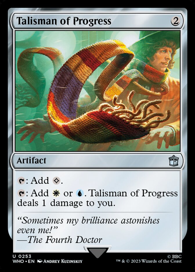 Talisman of Progress 253/331 (Universes Beyond: Doctor Who)  | Good Games Modbury