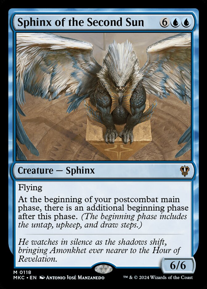 Sphinx of the Second Sun 118 (Commander: Murders at Karlov Manor)  | Good Games Modbury