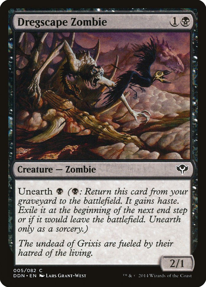 Dregscape Zombie 5/82 (Duel Decks: Speed vs. Cunning)  | Good Games Modbury
