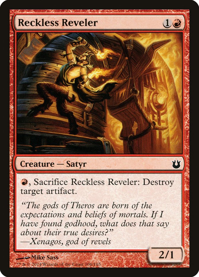 Reckless Reveler 106/165 (Born of the Gods)  | Good Games Modbury