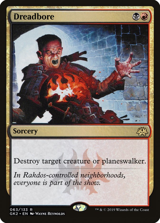 Dreadbore 63/133 (Ravnica Allegiance: Guild Kits)  | Good Games Modbury