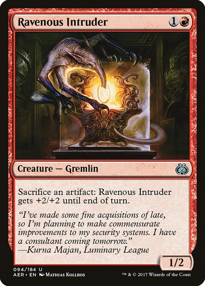 Ravenous Intruder 94/184 (Aether Revolt)  | Good Games Modbury