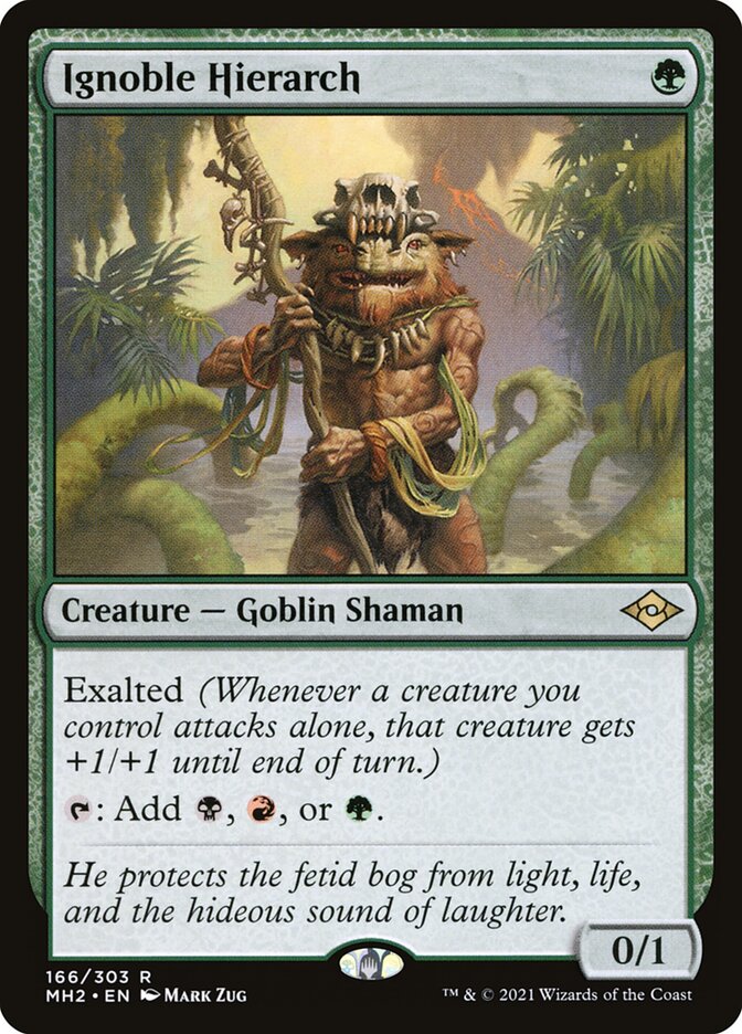 Ignoble Hierarch 166 (Modern Horizons 2)  | Good Games Modbury